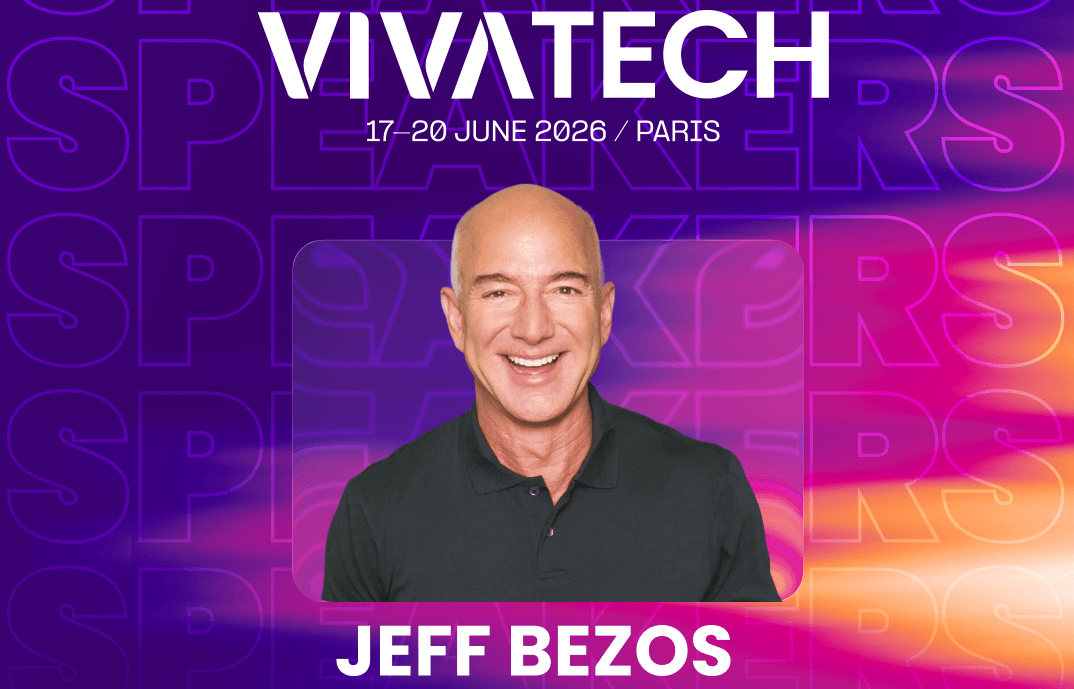 Jeff Bezos à VivaTech 2026 : l'espace et l'IA au cœur