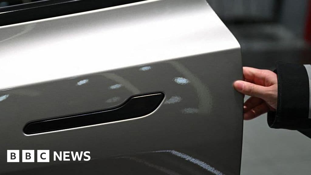 3 millions de Tesla rappelées en Chine : les poignées cachées posent problème