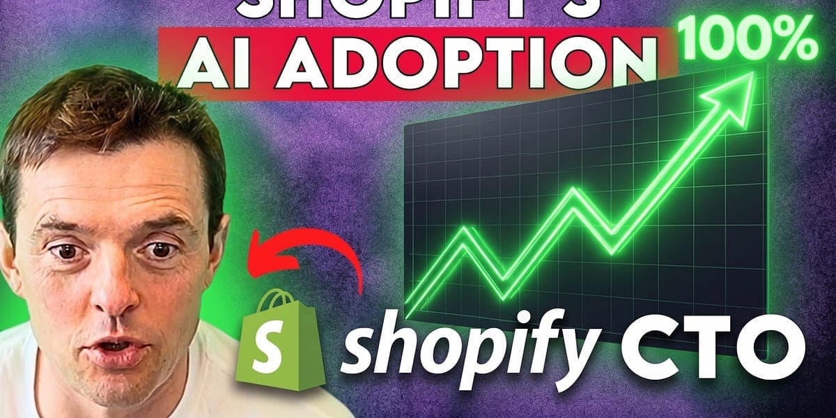 Shopify déploie l'IA à l'échelle : oublie les tokens, focus sur la review